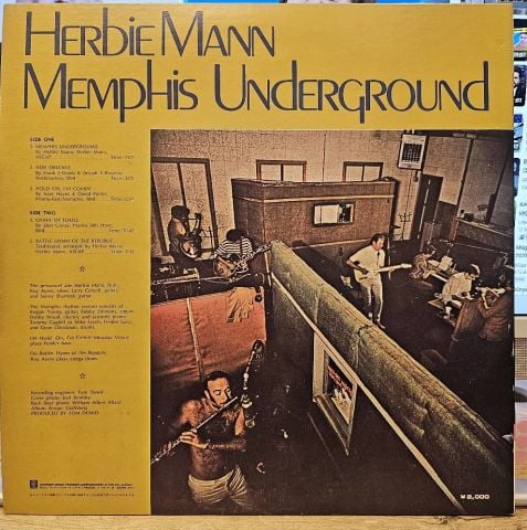 Herbie Mann – Memphis Underground LP PLAK
