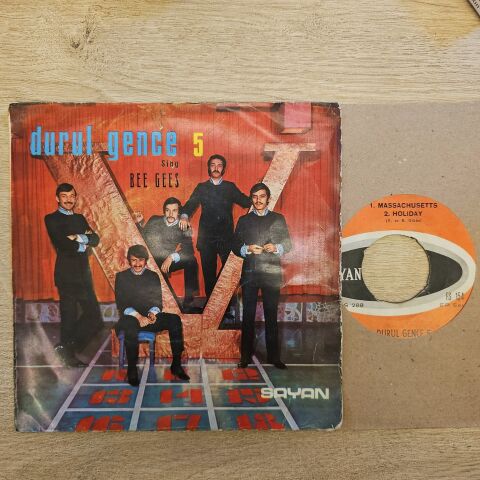 Durul Gence 5 – Durul Gence 5 Sing Bee Gees 45LİK PLAK