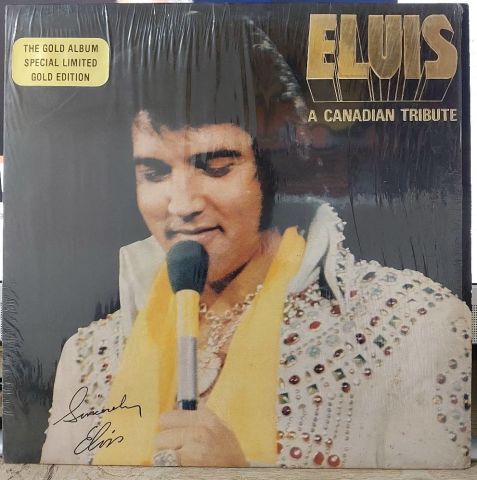 Elvis Presley – A Canadian Tribute LP PLAK (RENKLİ PLAK GOLD)