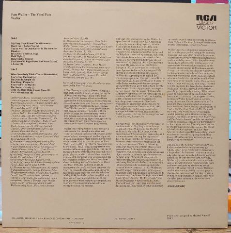 Fats Waller – The Vocal Fats Waller LP PLAK