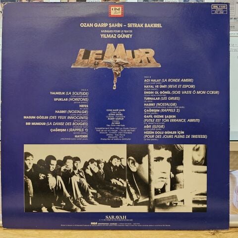 Ozan Garip Sahin & Setrak Bakirel – Le Mur (Original Motion Picture Soundtrack) LP PLAK