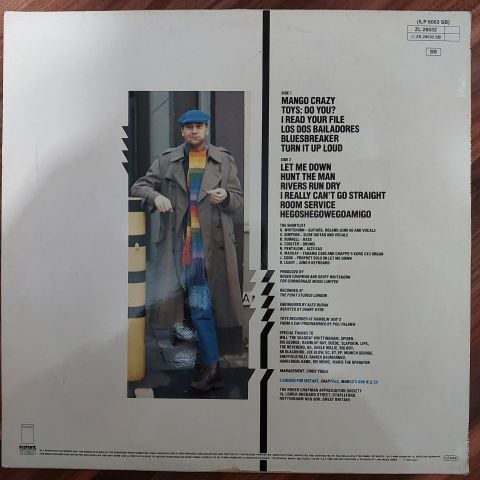 ROGER CHAPMAN - MANGO CRAZY LP PLAK