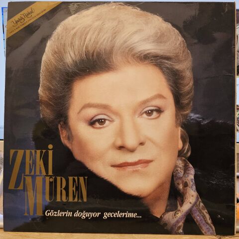 Zeki Müren – Gözlerin Doğuyor Gecelerime LP PLAK
