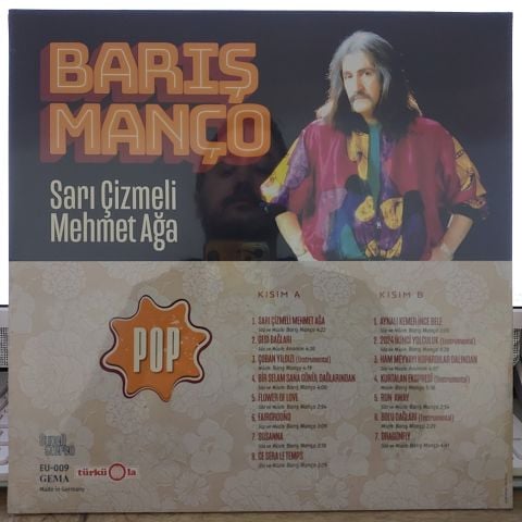 Barış Manço – Sarı Çizmeli Mehmet Ağa LP PLAK