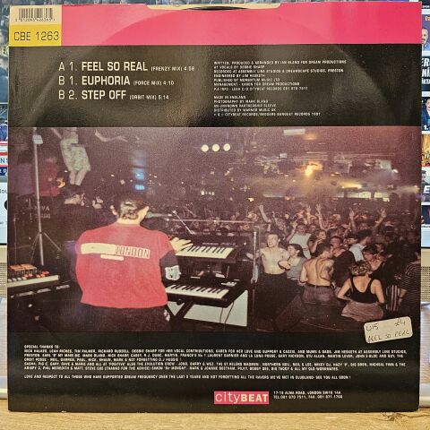 Dream Frequency Featuring Debbie Sharp – Feel So Real LP PLAK