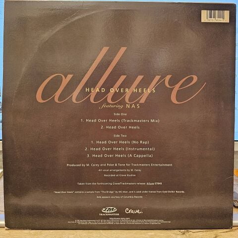 Allure – Head Over Heels LP PLAK