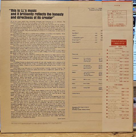 J.J. Johnson – The Total J.J. Johnson LP PLAK