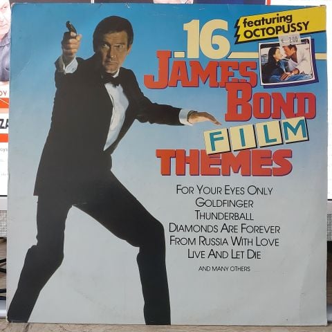 16 James Bond Film Themes LP PLAK
