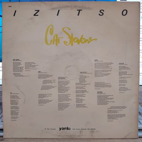 CAT STEVENS - IZİTSO LP PLAK