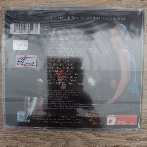 ŞANS KAPIYI KIRINCA FİLM MÜZİKLERİ CD