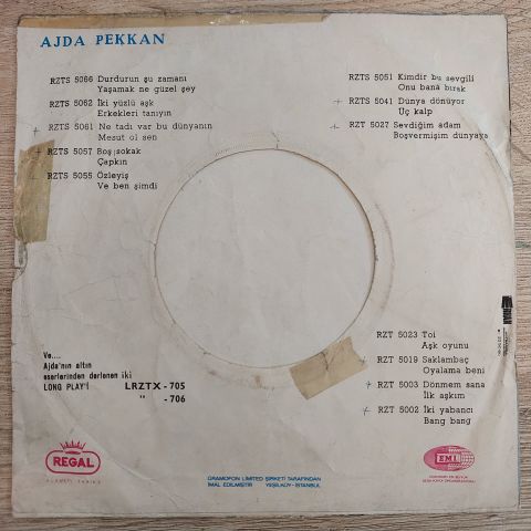 AJDA PEKKAN - MESUT OL SEN 45LİK PLAK