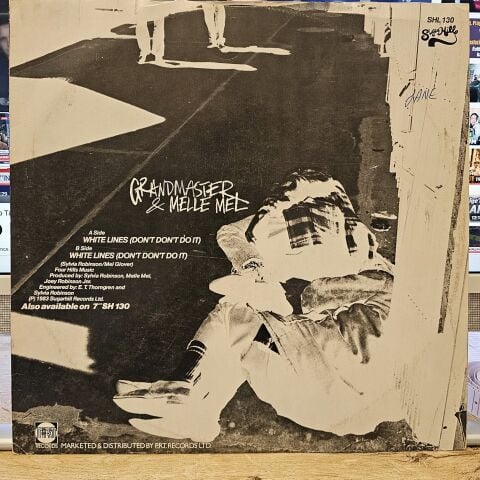 Grandmaster & Melle Mel – White Lines (Don't Don't Do It) LP PLAK