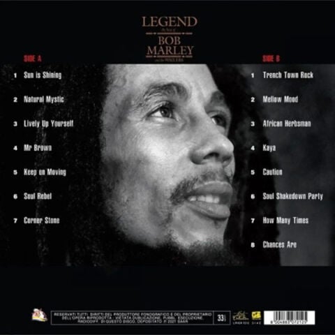 Bob Marley & The Wailers – Legend The Best Of LP PLAK