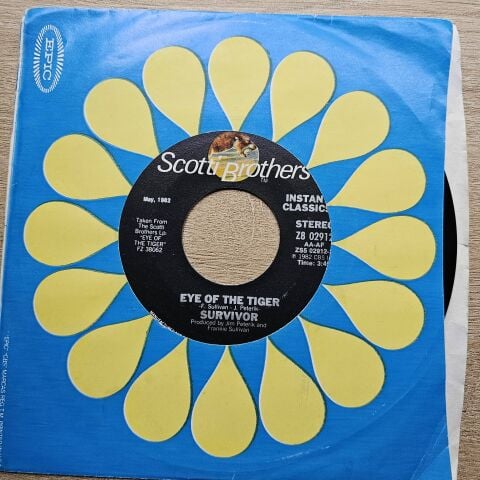 Survivor – Eye Of The Tiger 45LİK PLAK