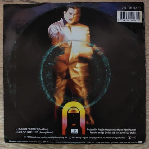 Freddie Mercury – The Great Pretender 45LİK PLAK