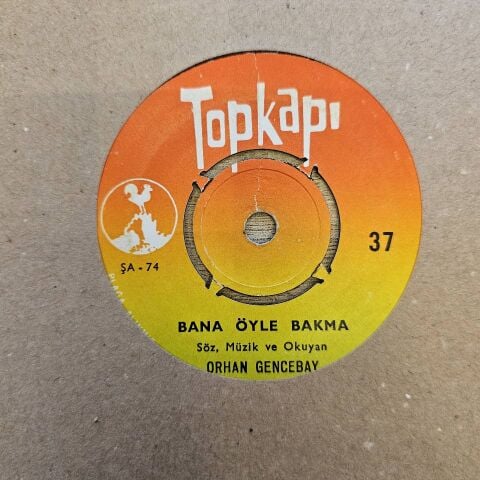 Orhan Gencebay – Dertlerimi Senden Aldım 45LİK PLAK