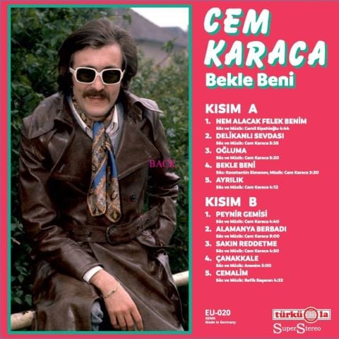 CEM KARACA - BEKLE BENİ LP PLAK