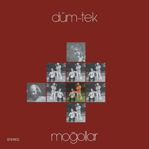 Moğollar - Düm – Tek (Renkli Plak Beyaz Kırmızı) LP PLAK