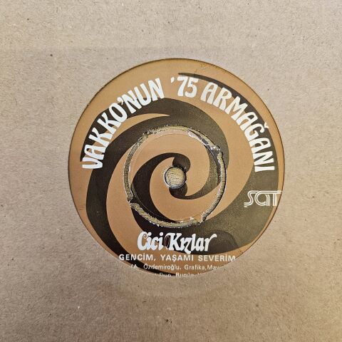 Cici Kızlar – Gençlik ve Vakko İçin Söylüyorlar 1975 45LİK PLAK