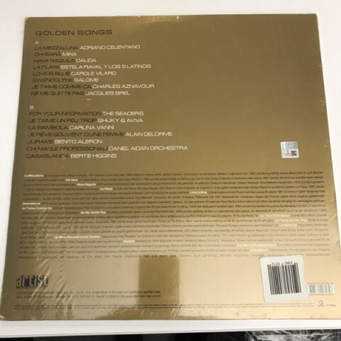 GOLDEN SONGS LP PLAK