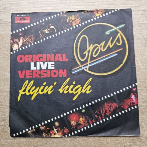 Opus – Flyin' High (Original Live Version) 45LİK PLAK