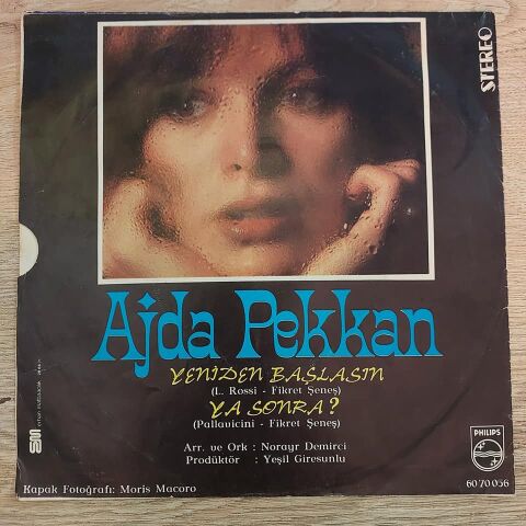 AJDA PEKKAN - YENİDEN BAŞLASIN 45LİK PLAK