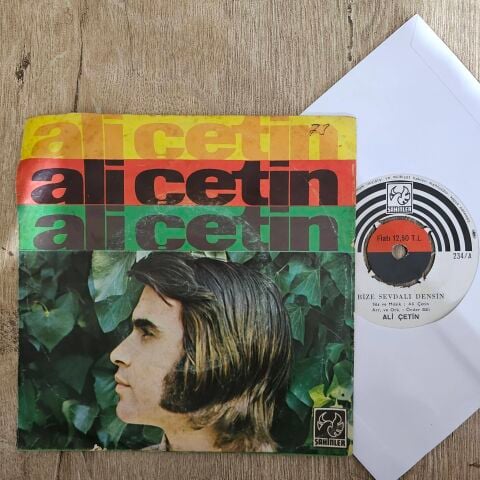 Ali Çetin – Bize Sevdalı Densin / Merağı 74 45LİK PLAK