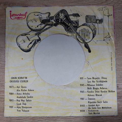Erkin Koray, Yeraltı Dörtlüsü – Senden Ayri / Bu Sana Son Mektubum 45LİK PLAK