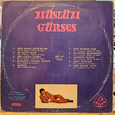 Müslüm Gürses – İşte Arabesk LP PLAK