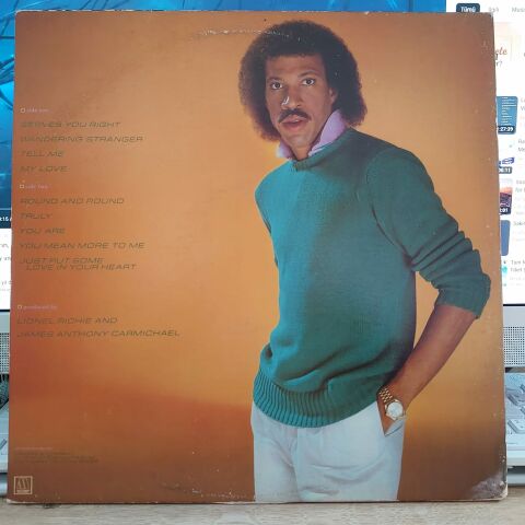 LİONEL RİCHİE - LİONEL RİCHİE LP PLAK