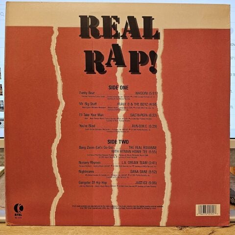 Various – Real Rap! LP PLAK