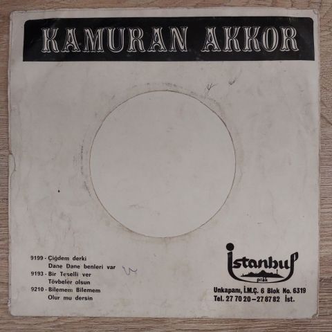 Kâmuran Akkor – Bir Teselli Ver / Tövbeler Olsun