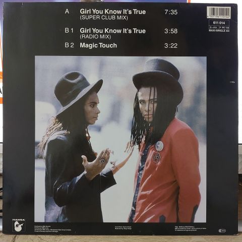Milli Vanilli – Girl You Know It's True LP PLAK