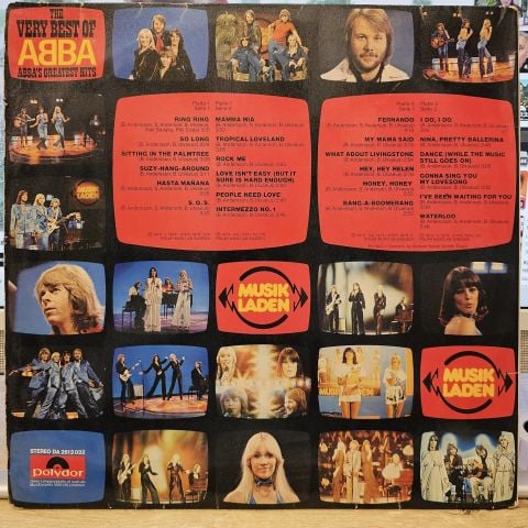 ABBA – The Very Best Of ABBA (ABBA's Greatest Hits) LP PLAK