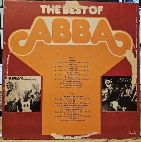 ABBA – The Best Of ABBA LP PLAK