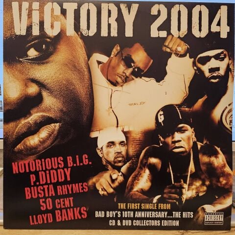 Notorious B.I.G., P. Diddy, Busta Rhymes, 50 Cent & Lloyd Banks – Victory 2004 LP PLAK