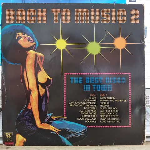 ÇEŞİTLİ SANATÇILAR - BACK TO MUSIC 2 LP PLAK
