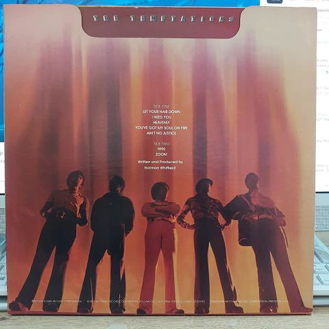 THE TEMPTATİONS - 1990 LP PLAK