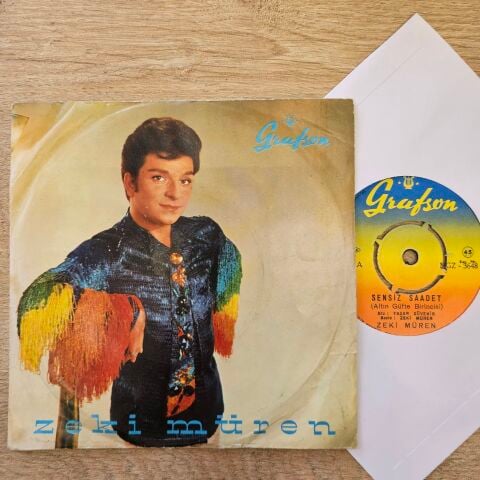 Zeki Müren – Sensiz Saadet / Bahane 45LİK PLAK