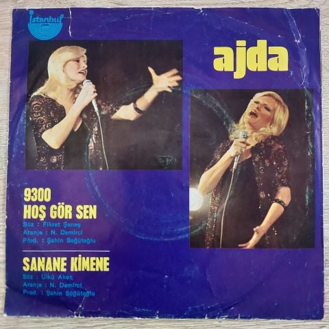 AJDA PEKKAN - HOŞ GÖR SEN 45LİK PLAK