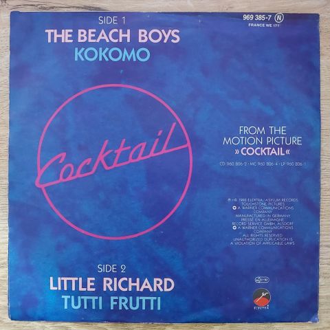 The Beach Boys – Kokomo 45LİK PLAK