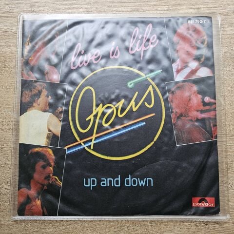 Opus – Live Is Life 45LİK PLAK