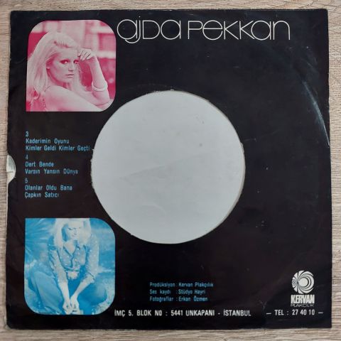 AJDA PEKKAN - KADERİMİN OYUNU 45LİK PLAK