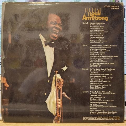 Louis Armstrong – The Best Of Louis Armstrong LP PLAK