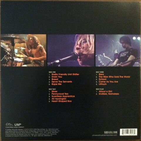 Nirvana – Live And Loud LP PLAK