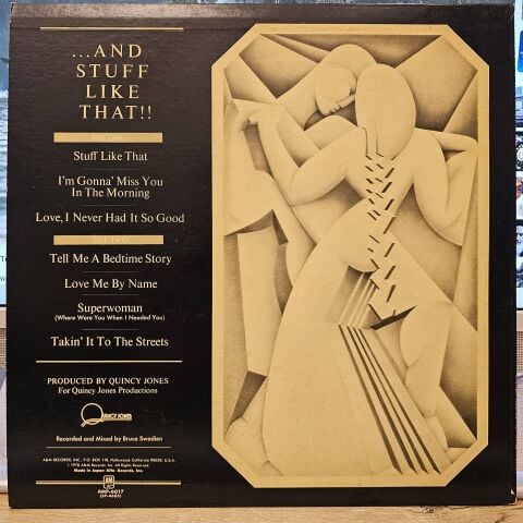 Quincy Jones – Sounds ... And Stuff Like That LP PLAK