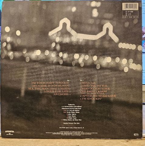 Whitney Houston – I'm Your Baby Tonight LP PLAK