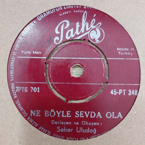 SEGER ULUDAĞ - NE BÖYLE SEVDA OLA 45LİK PLAK