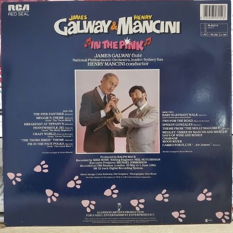 James Galway & Henry Mancini – In The Pink LP PLAK