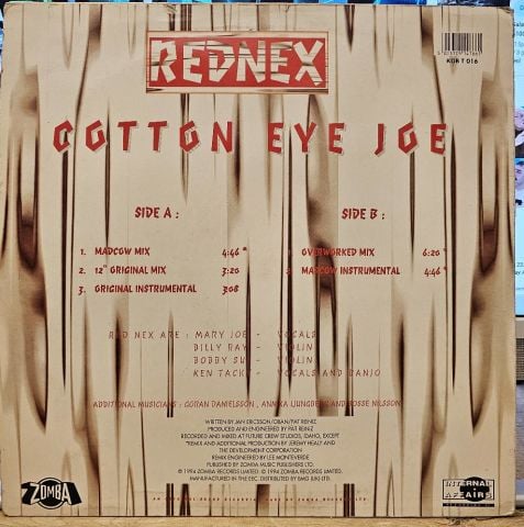 Rednex – Cotton Eye Joe LP PLAK